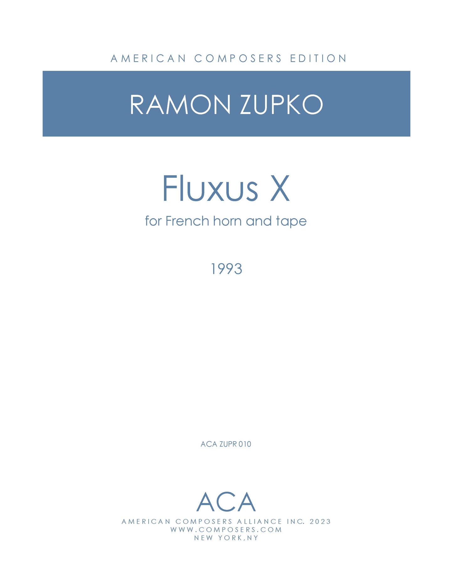 FLUXUS 10