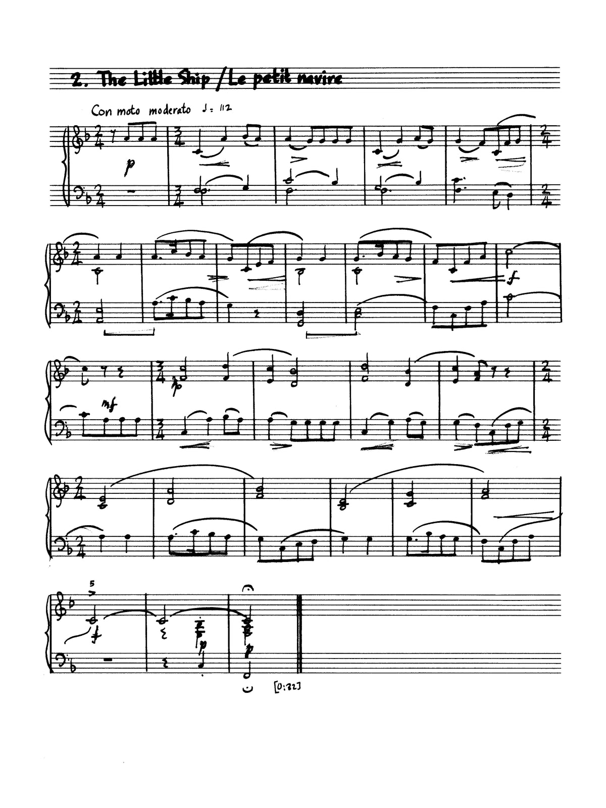 Seven French Folksongs