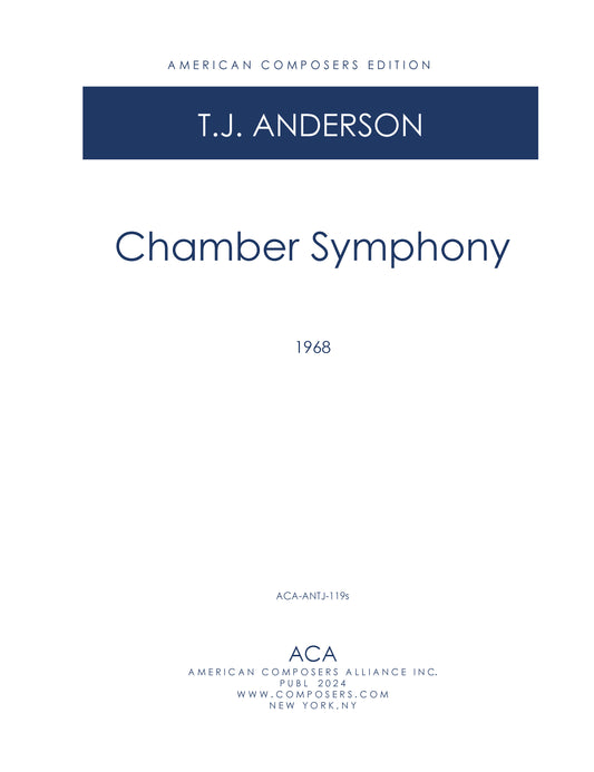 CHAMBER SYMPHONY