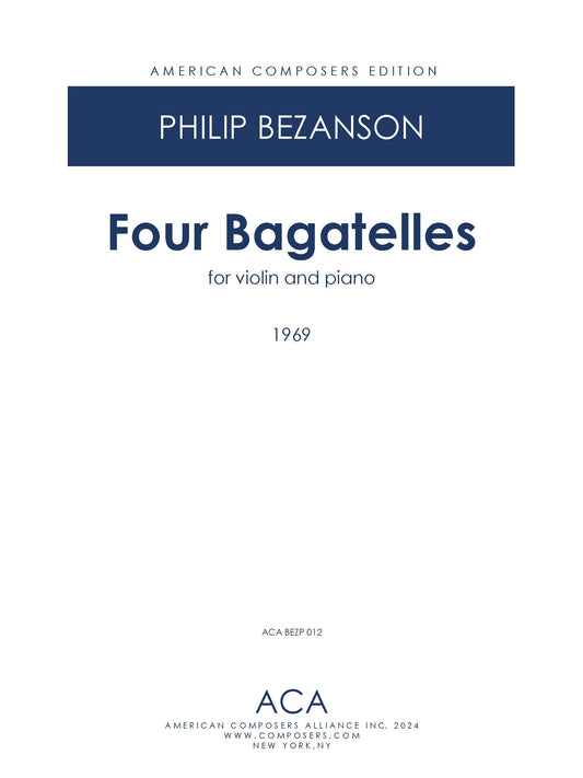 Four Bagatelles