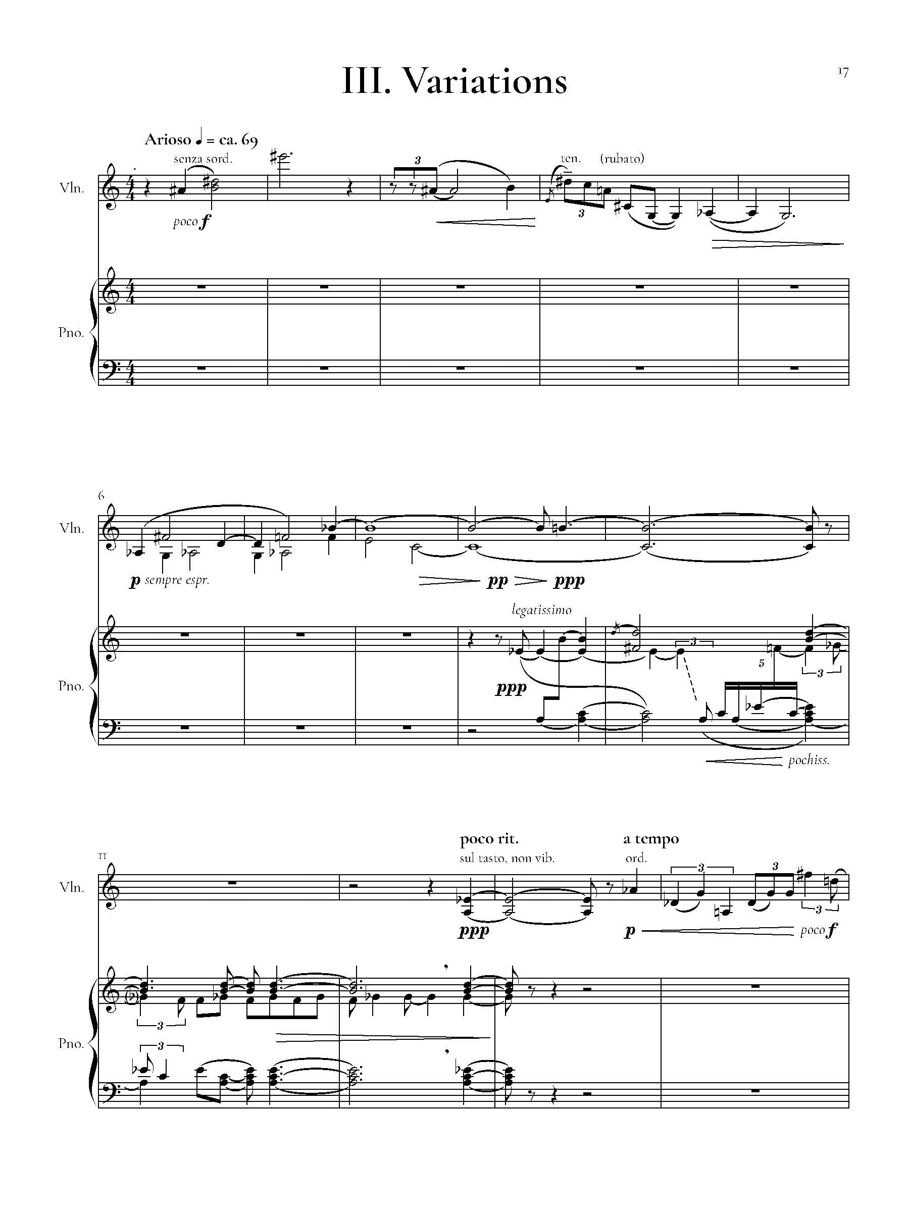 Sonata for Violin and Piano – American Composers Alliance