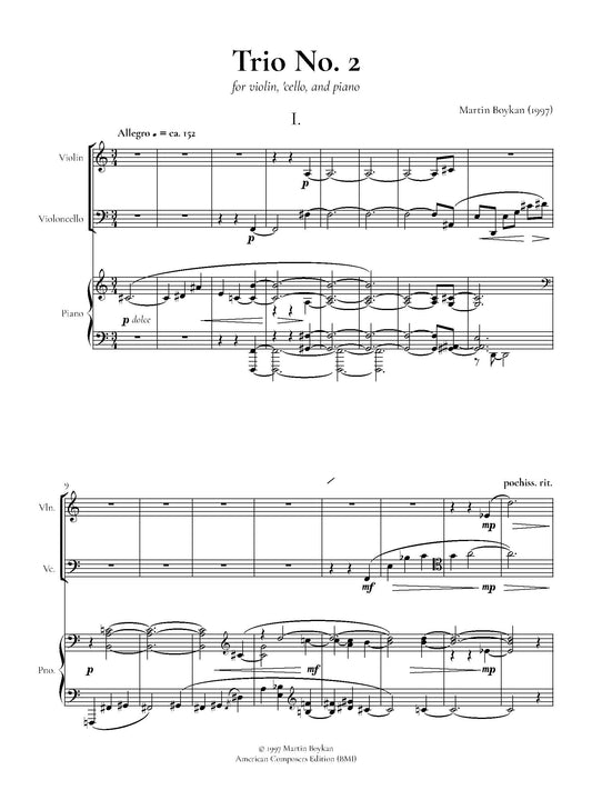 Piano Trio No. 2