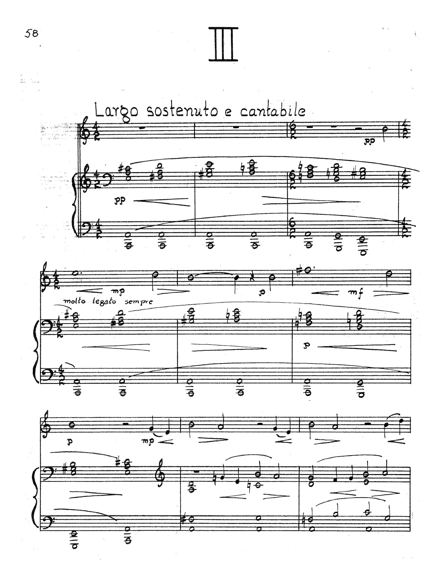 SONATA for Horn and Piano: EMPIRE (Manuscript)