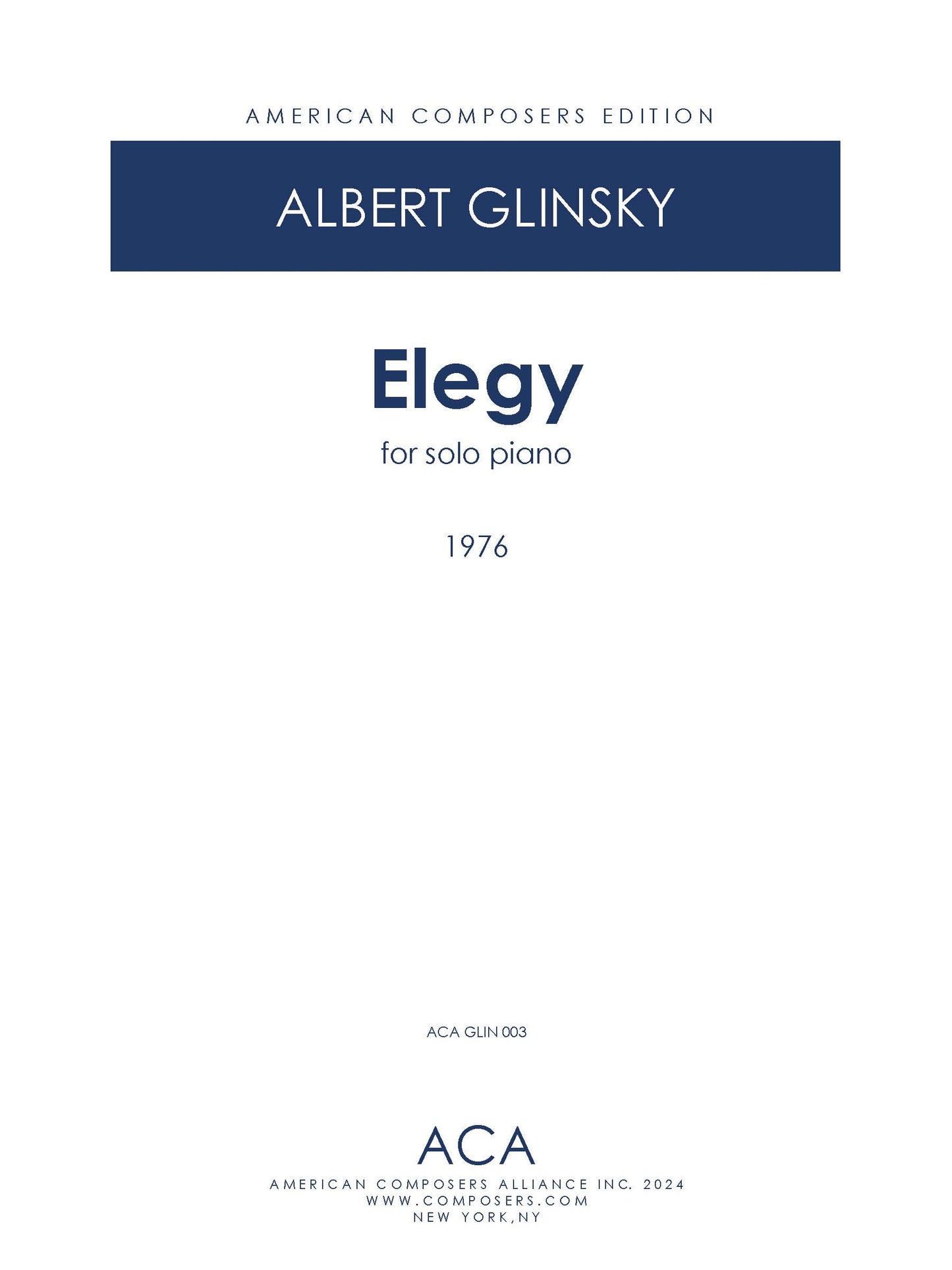 ELEGY