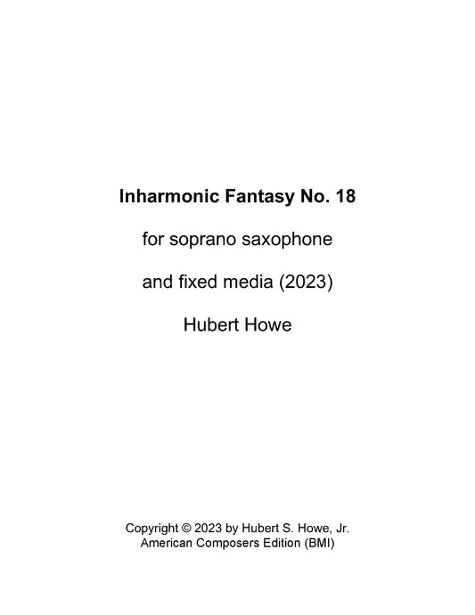 Inharmonic Fantasy No. 18