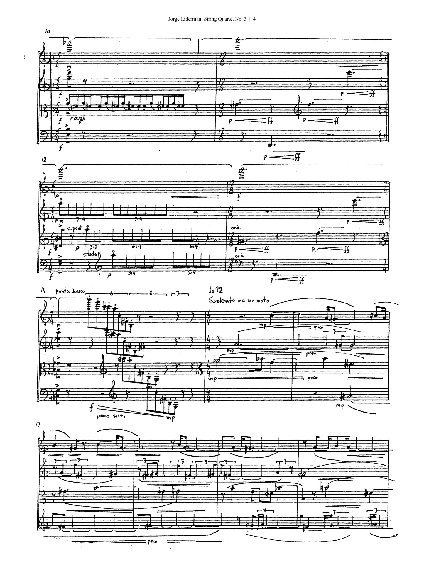 String Quartet No. 3