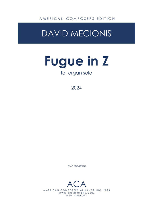 Fugue in Z