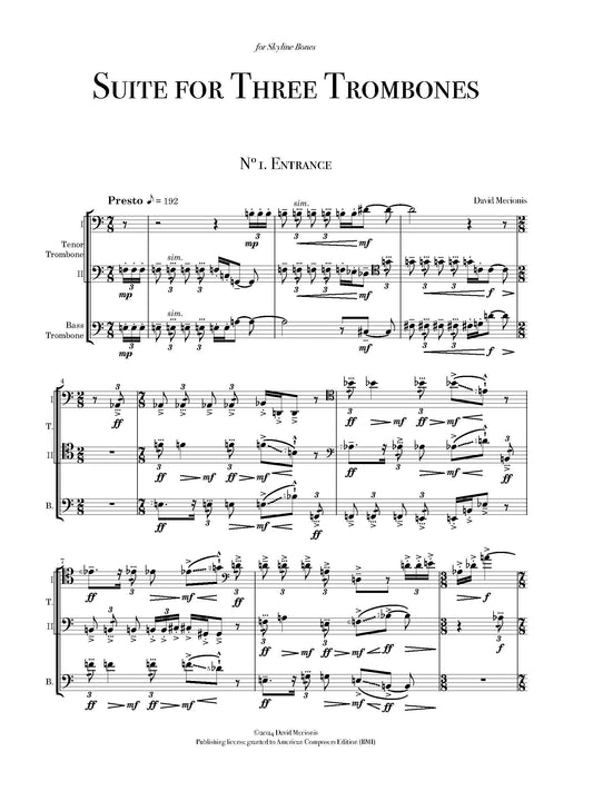 Suite for Three Trombones