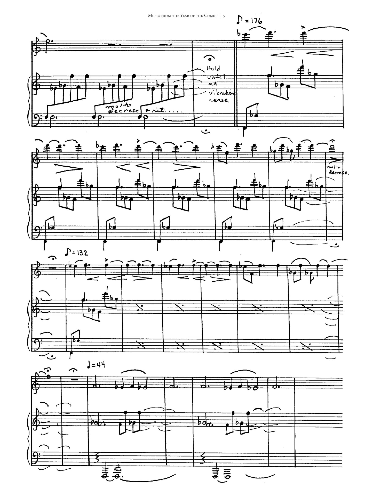 Music From the Year of the Comet