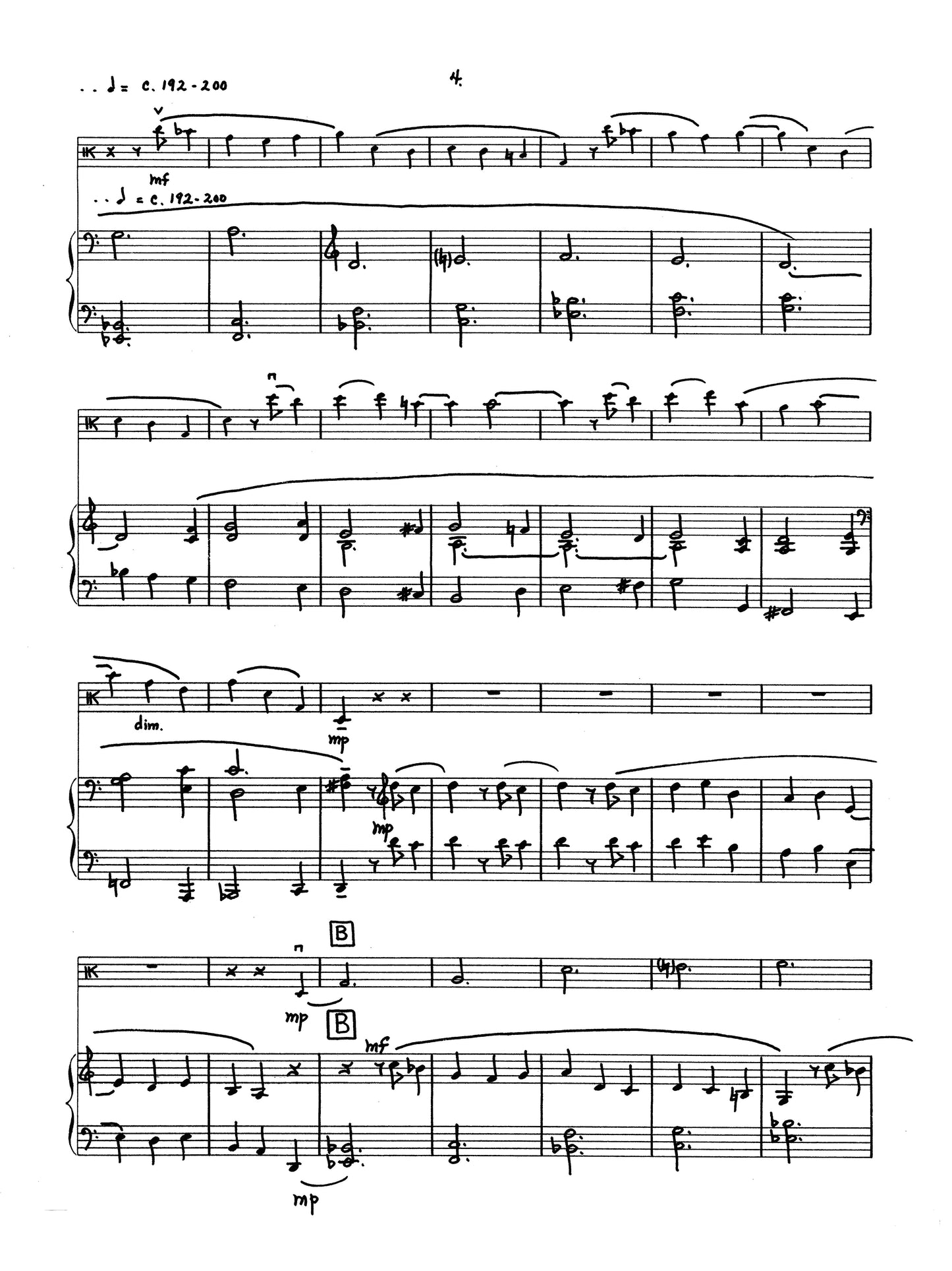 BALLADE FOR VIOLA and PIANO