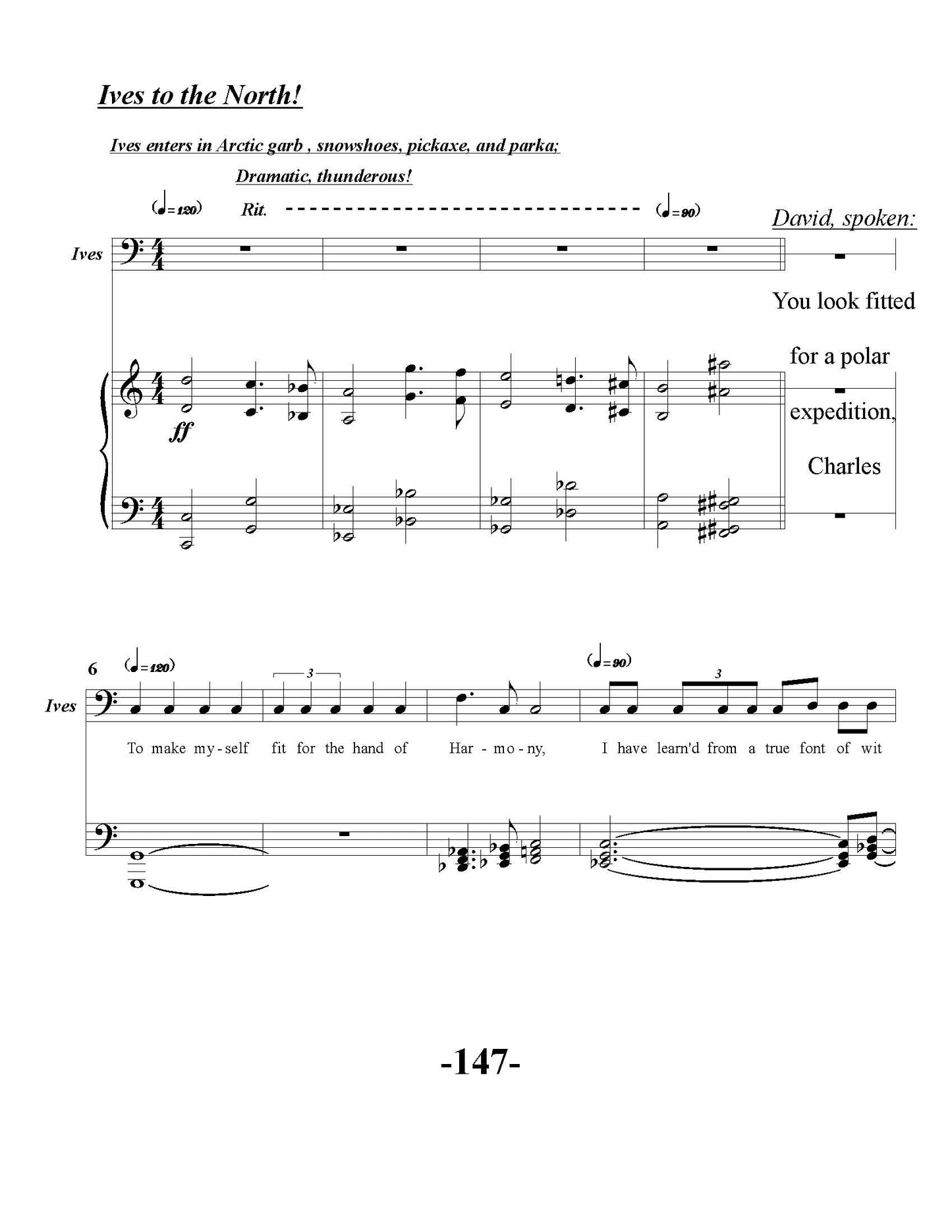 Harmony - Opera in Two Acts