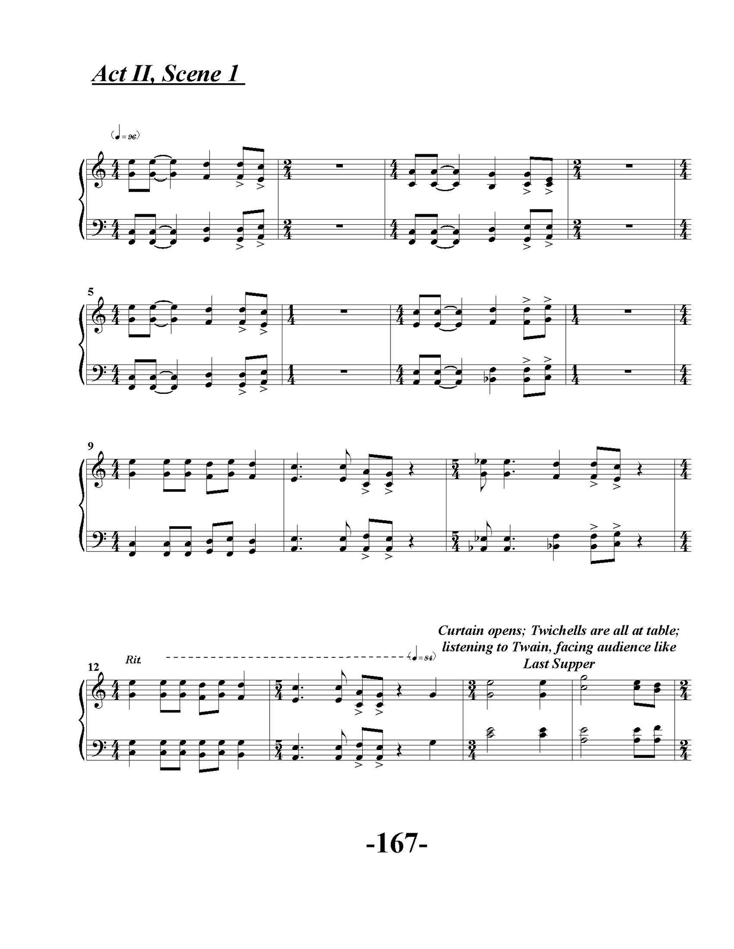 Harmony - Opera in Two Acts