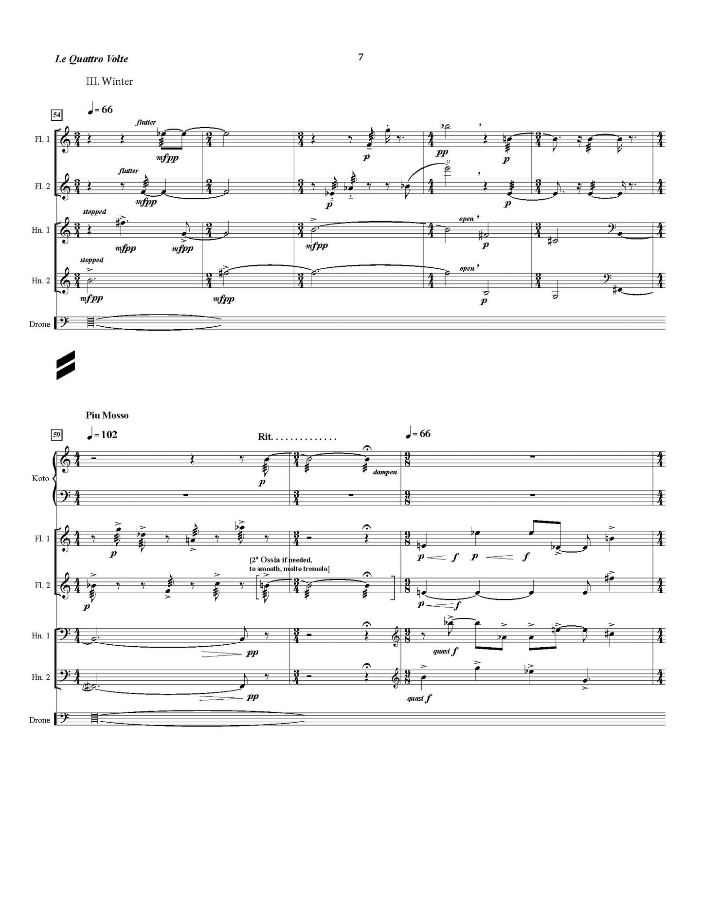 LE QUATTRO VOLTE (Four Changes)
