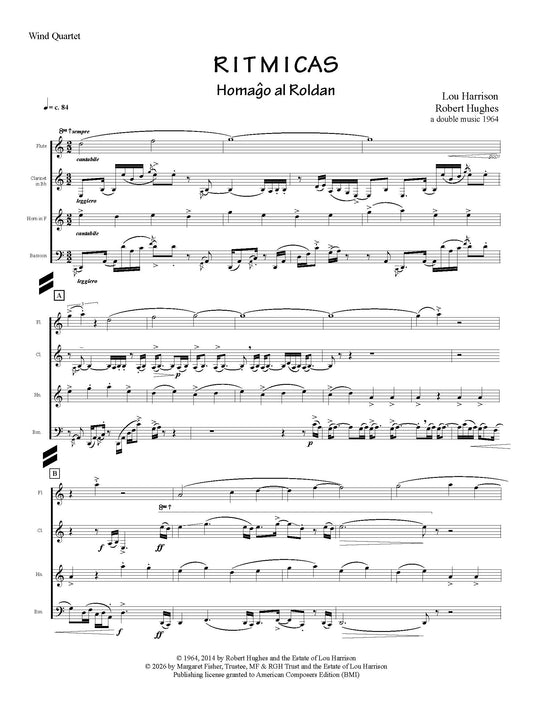 Ritmicas, Homago to Amadeo Roldán