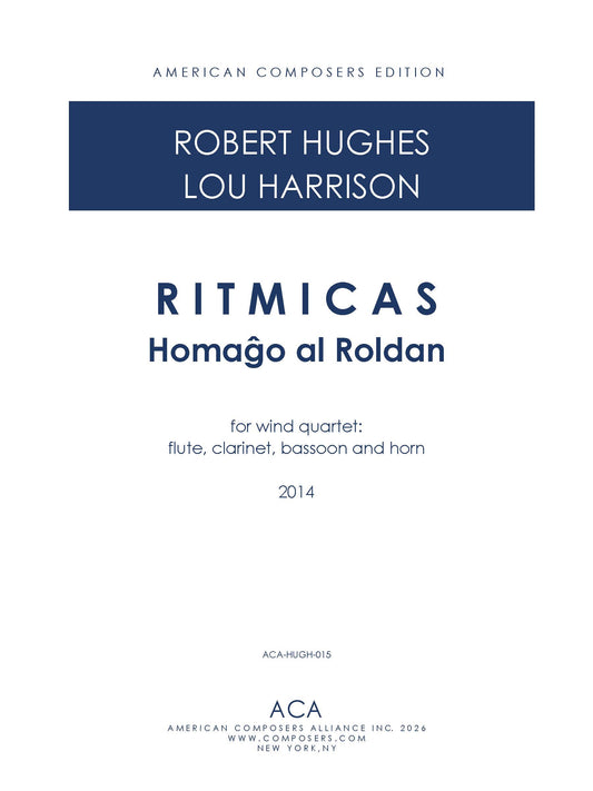 Ritmicas, Homago to Amadeo Roldán
