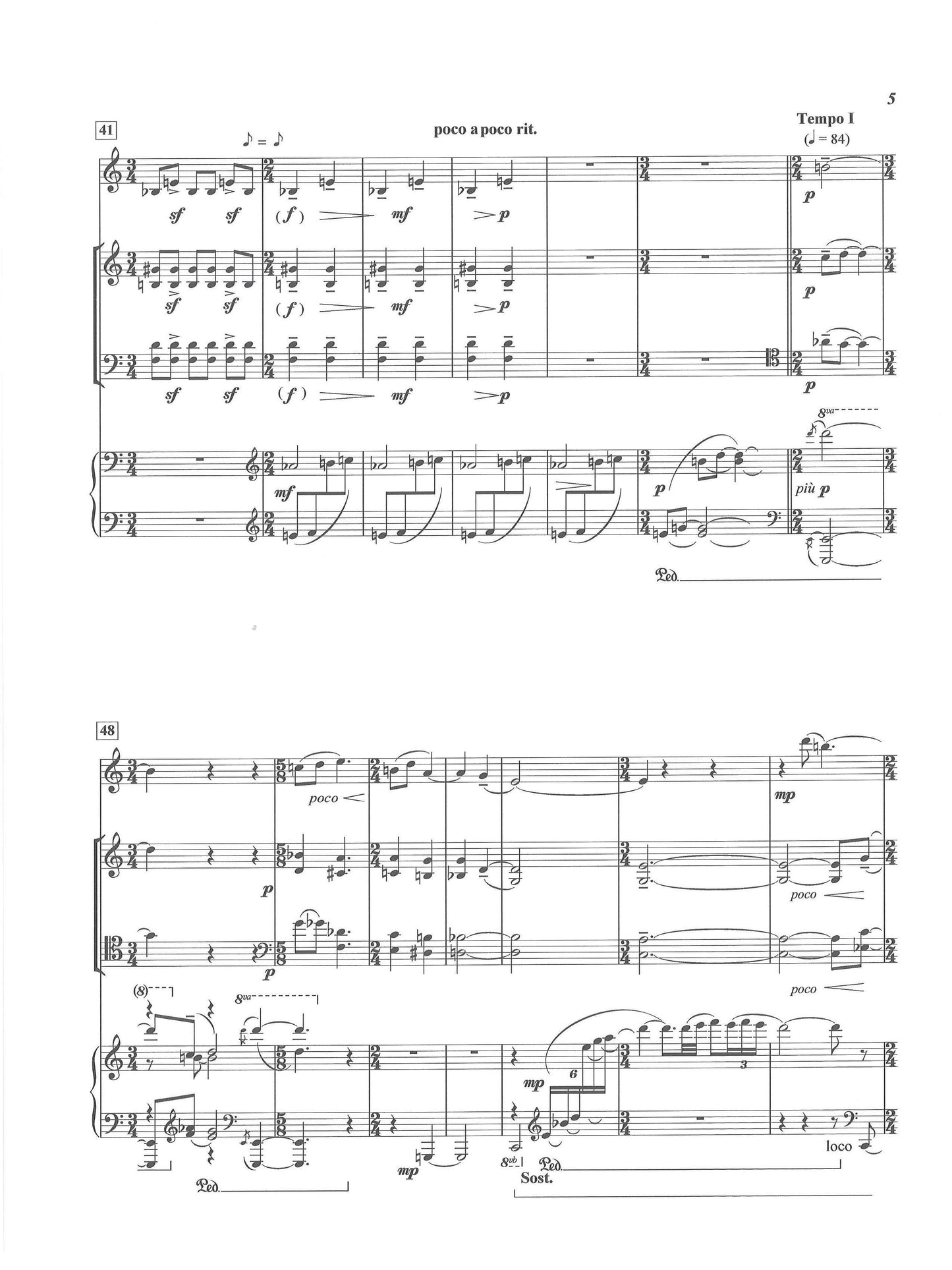 FOLLOWING PICASSO (A Fantasy After Stravinsky)