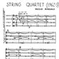 STRING QUARTET 1962-3