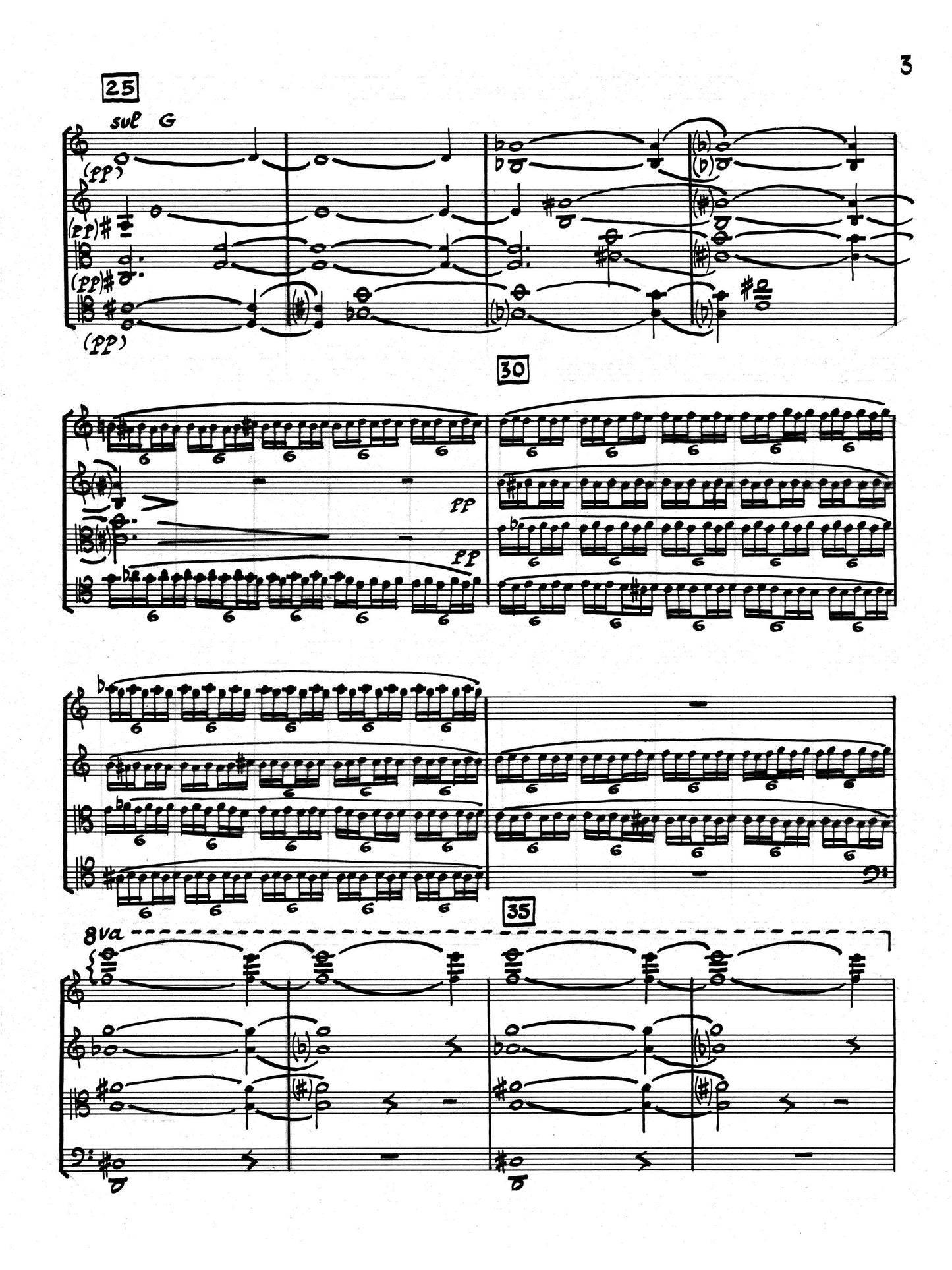 STRING QUARTET 1962-3