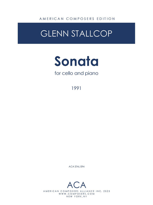 Sonata for Cello and Piano
