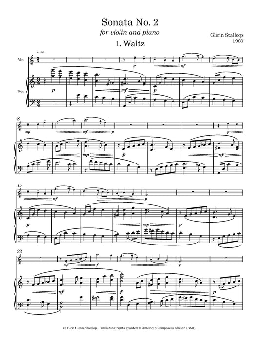 Sonata No. 2 for Violin and Piano