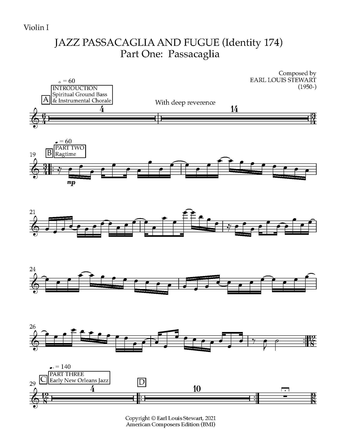 Jazz Passacaglia and Fugue