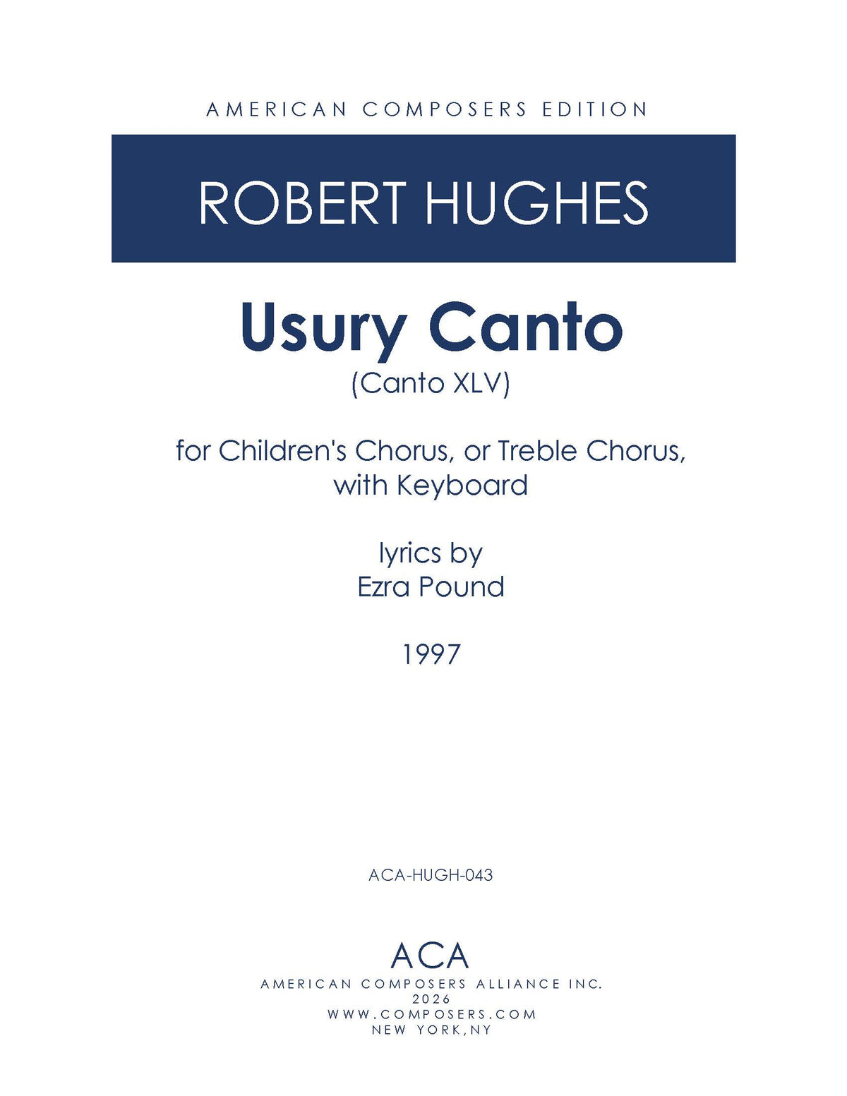 Usury Canto (Canto XLV)