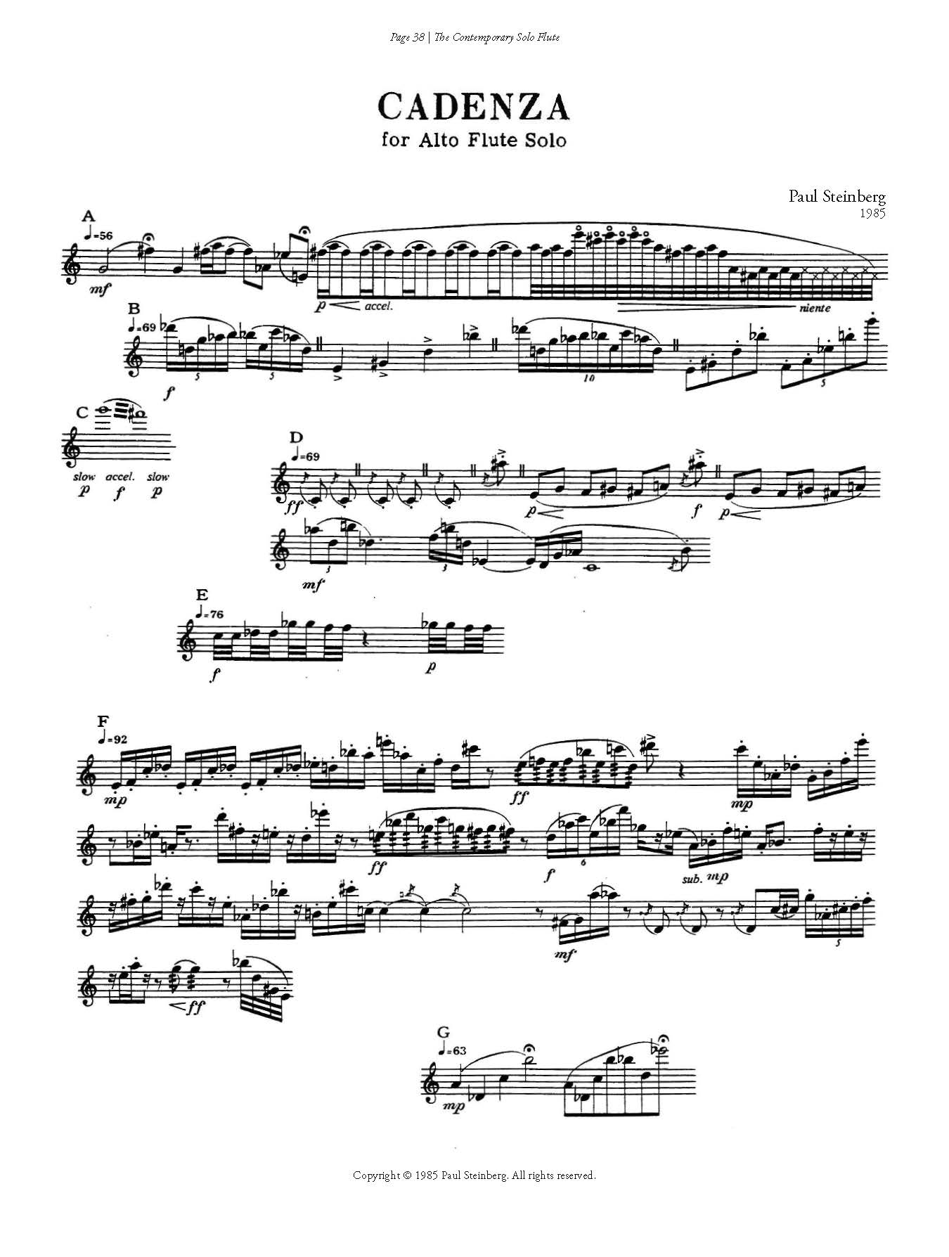 The Contemporary Solo Flute - Vols 1 & 2