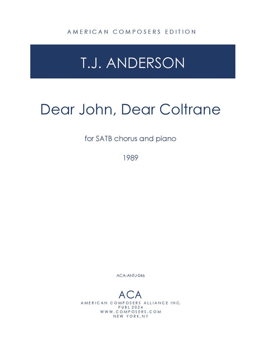 DEAR JOHN, DEAR COLTRANE