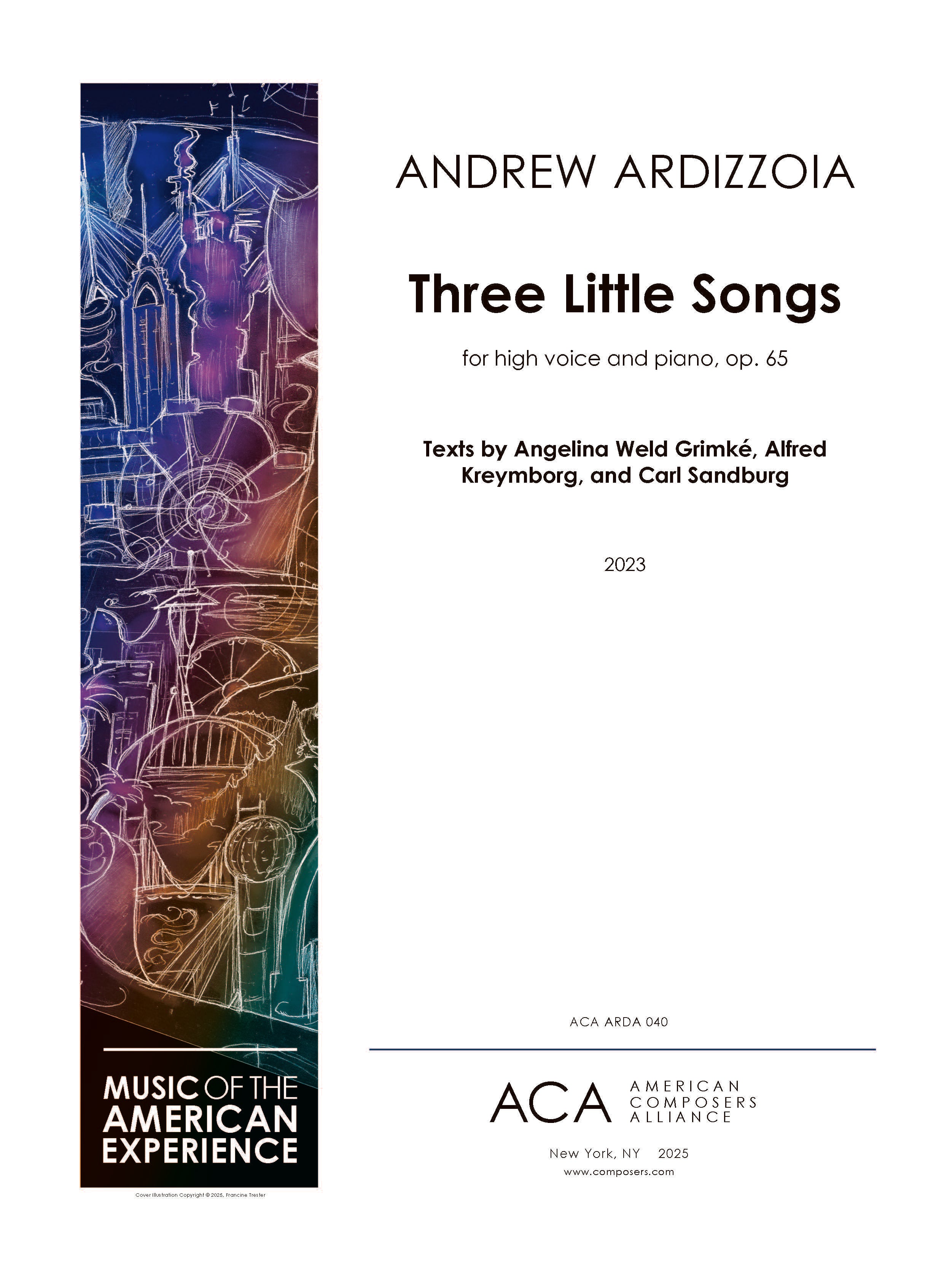 Three Little Songs – American Composers Alliance