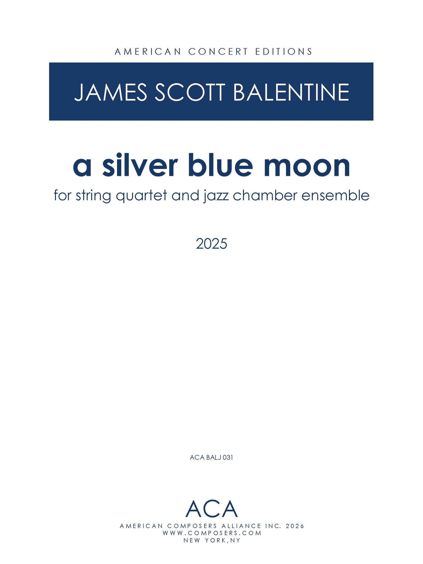 a silver blue moon