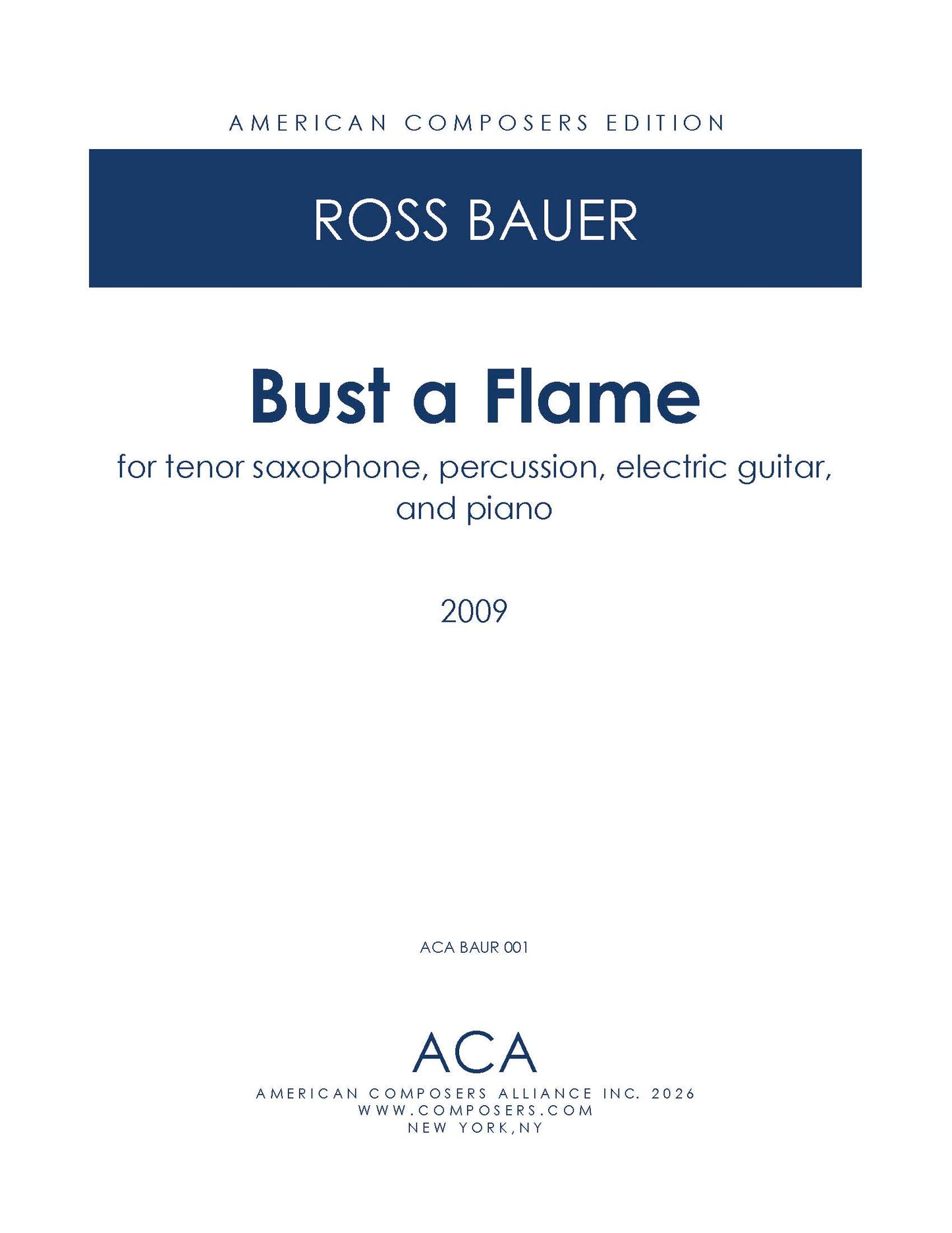 BUST A FLAME