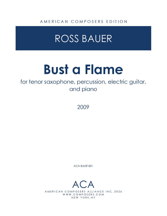 BUST A FLAME