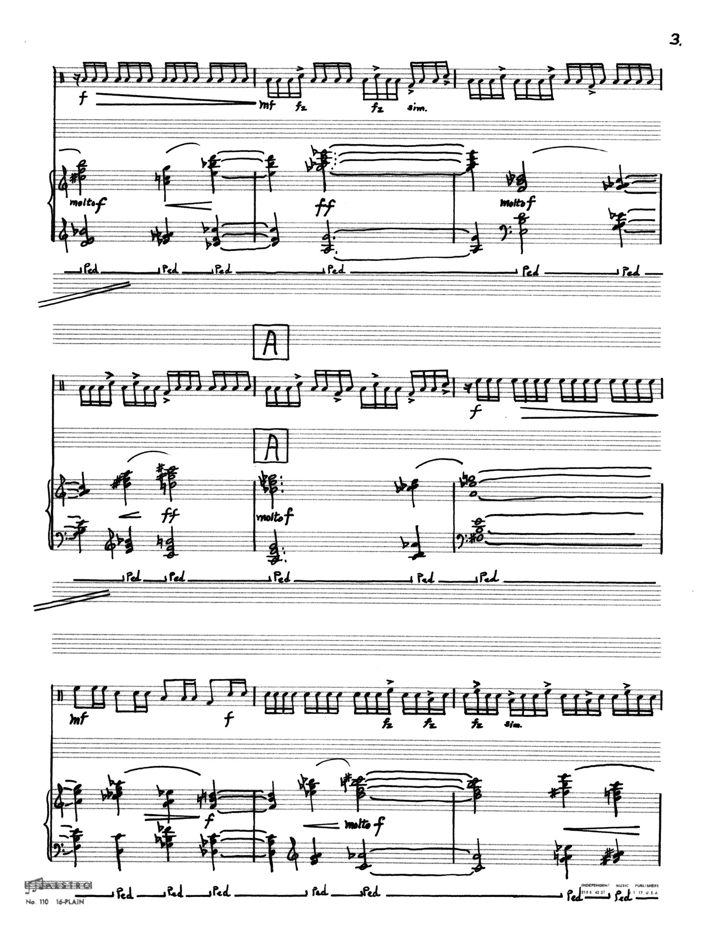 PISCES ASCENDING, Op, 38