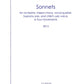 SONNETS