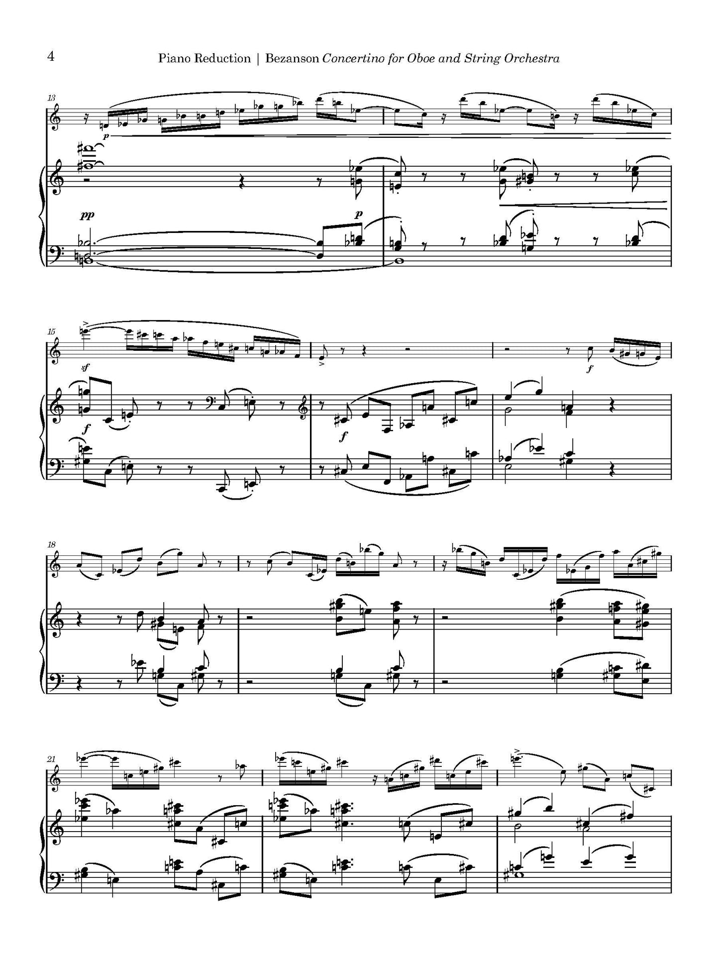 Concertino for Oboe and String Orchestra