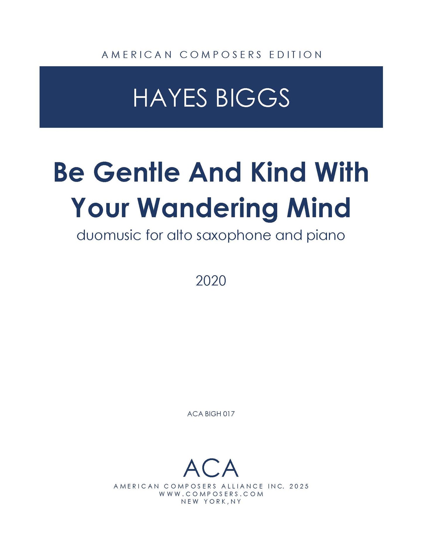 Be Gentle And Kind With Your Wandering Mind