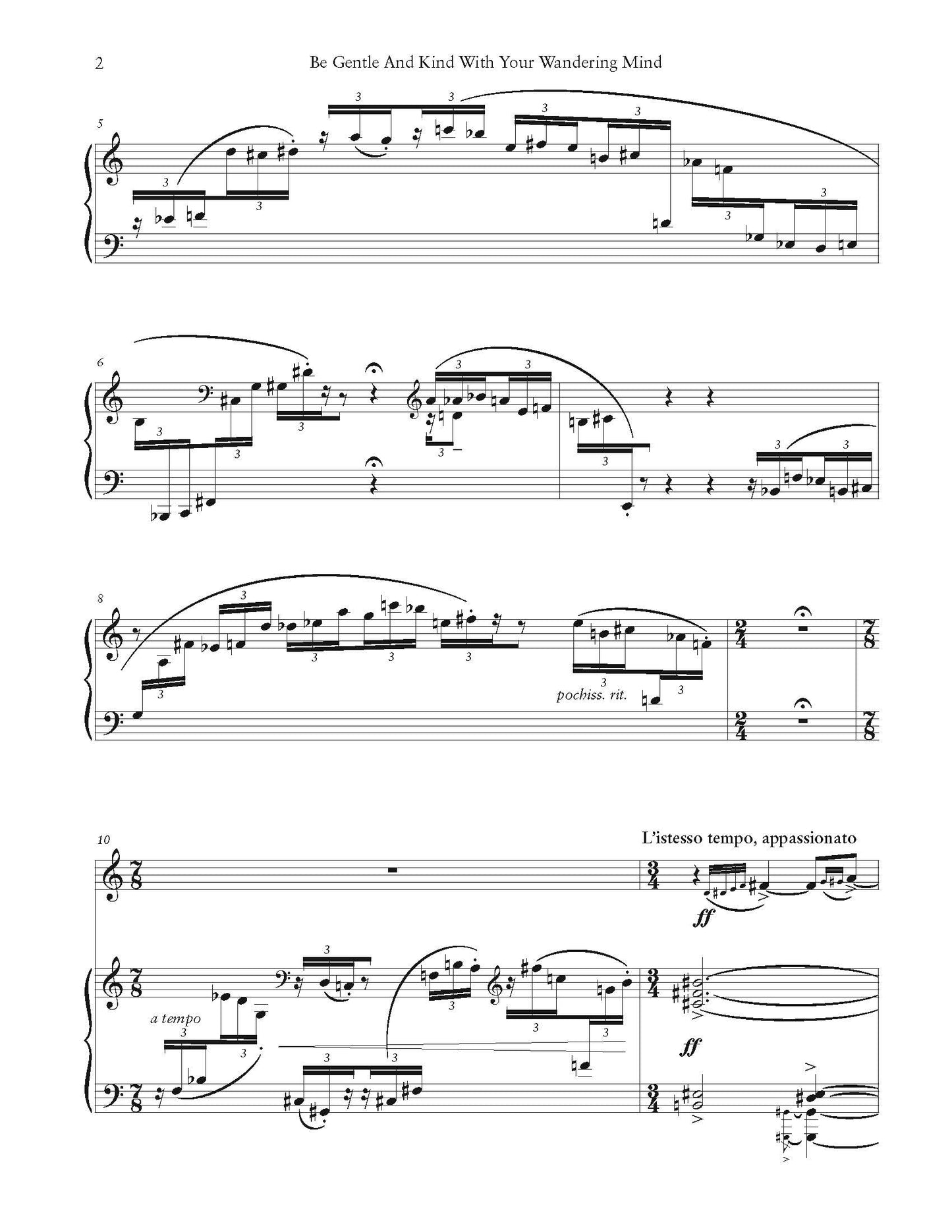 Be Gentle And Kind With Your Wandering Mind