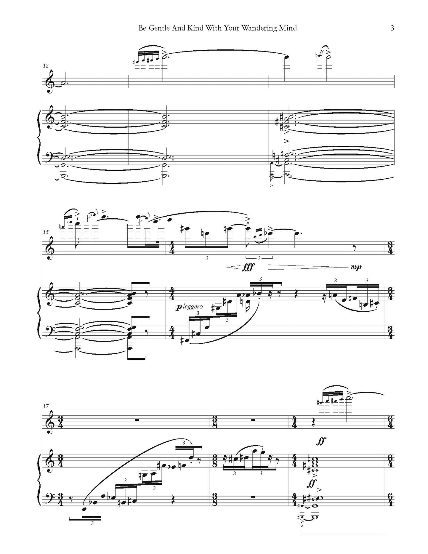 Be Gentle And Kind With Your Wandering Mind