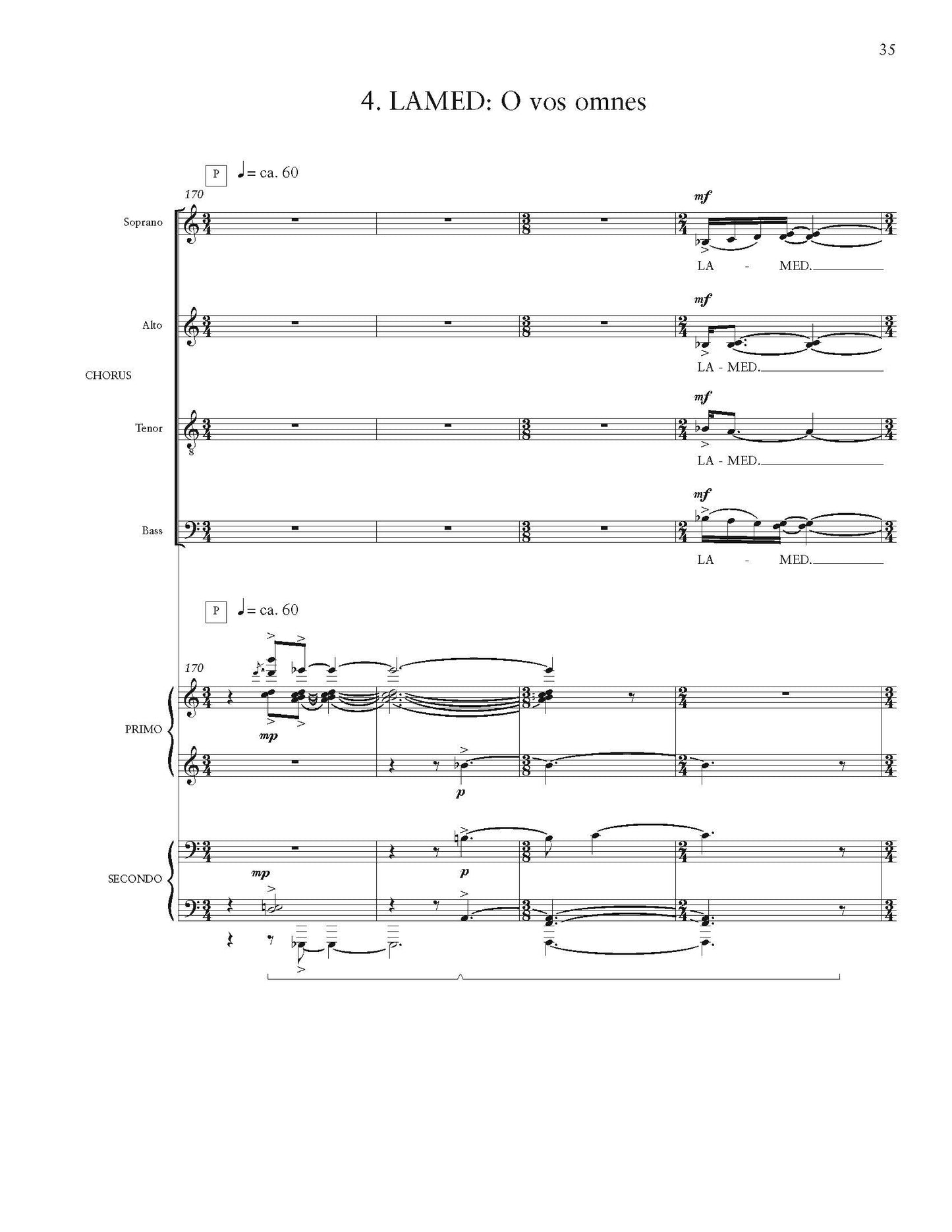 From the Lamentations of Jeremiah the Prophet