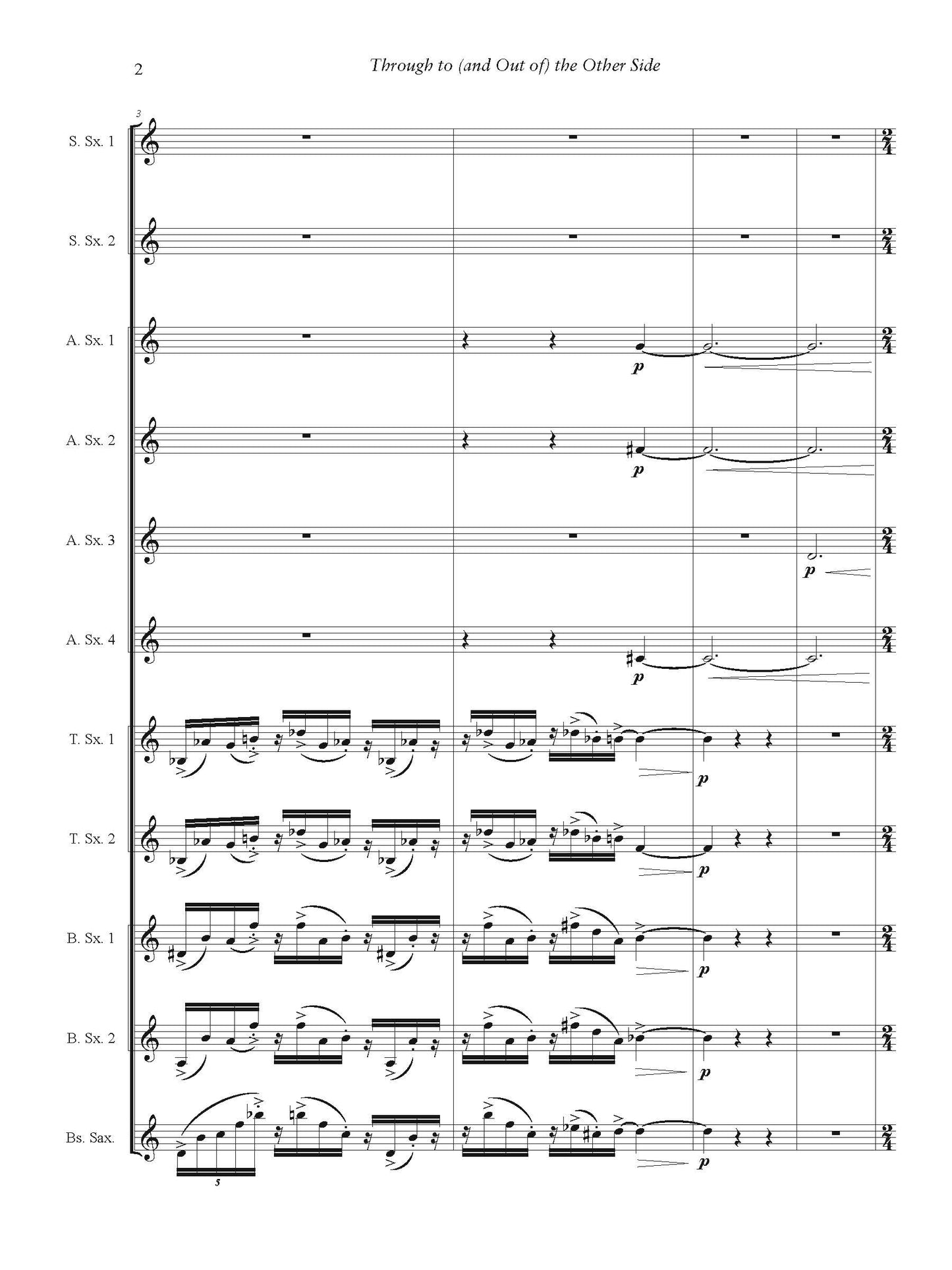 Through to (and Out of) the Other Side