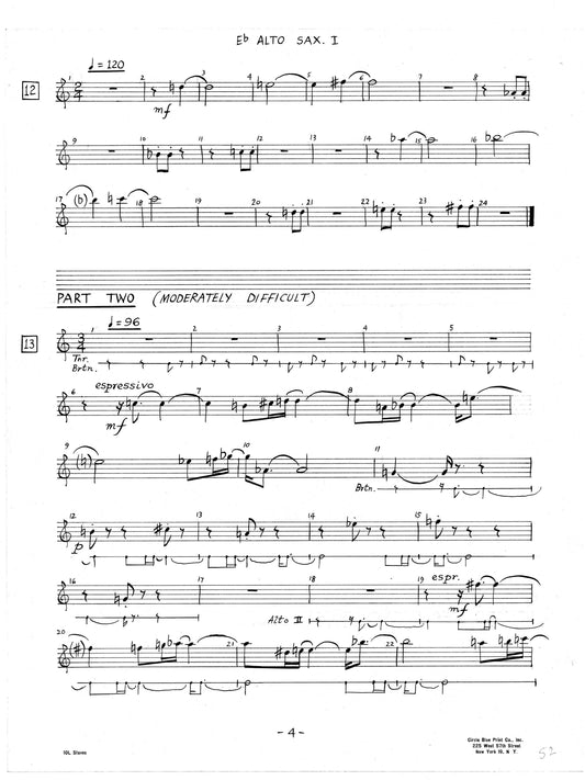 TWENTY-ONE QUARTETS FOR SAXOPHONES