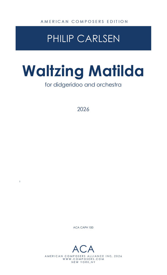 Waltzing Matilda