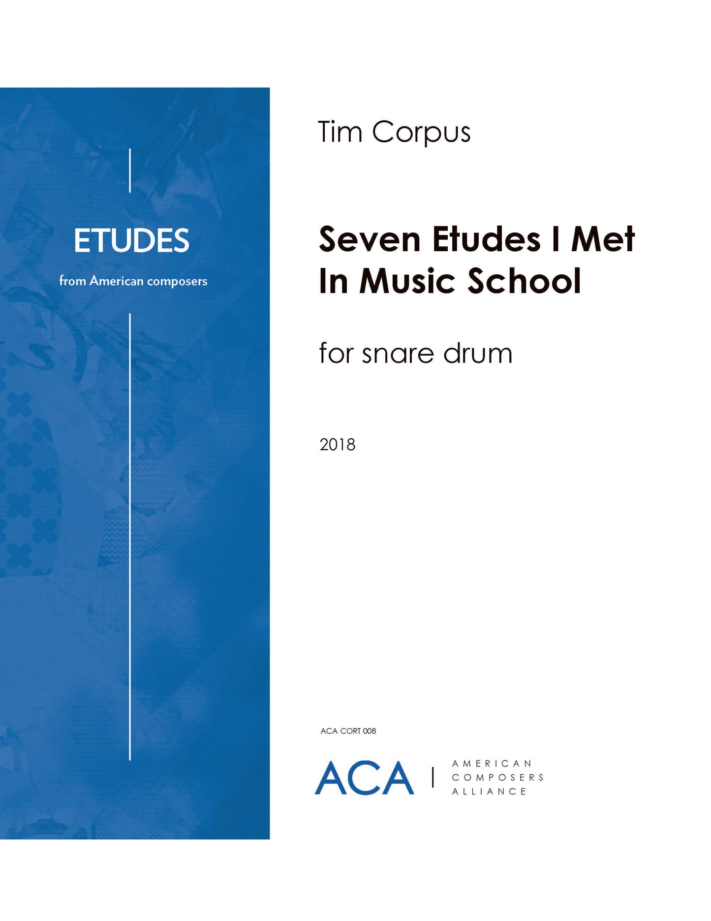 Seven Etudes I Met In Music School