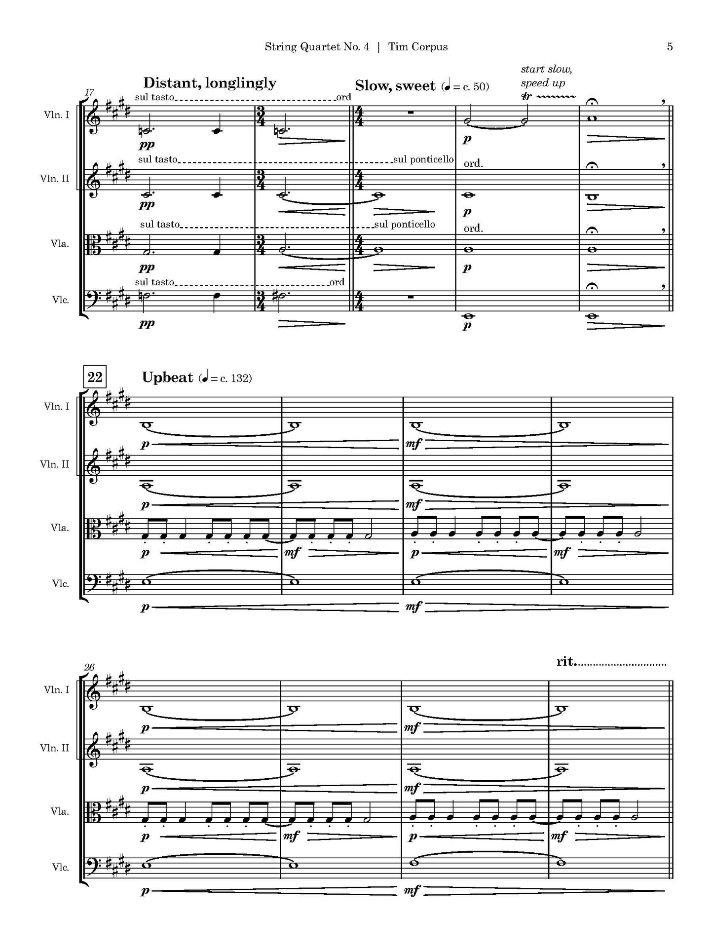 String Quartet No. 4: "As We Return"