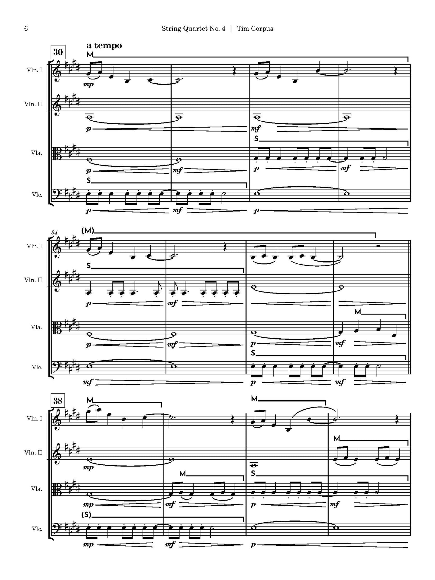 String Quartet No. 4: "As We Return"