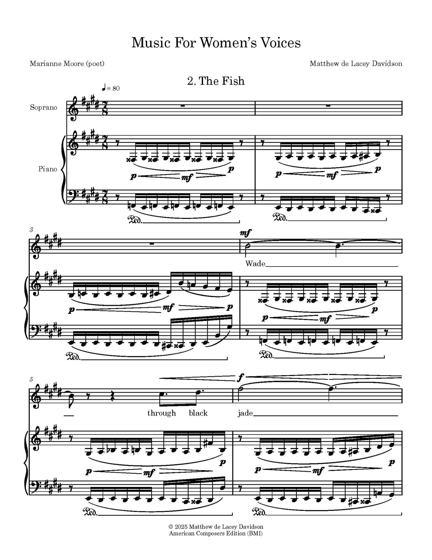 Music for Women's Voices