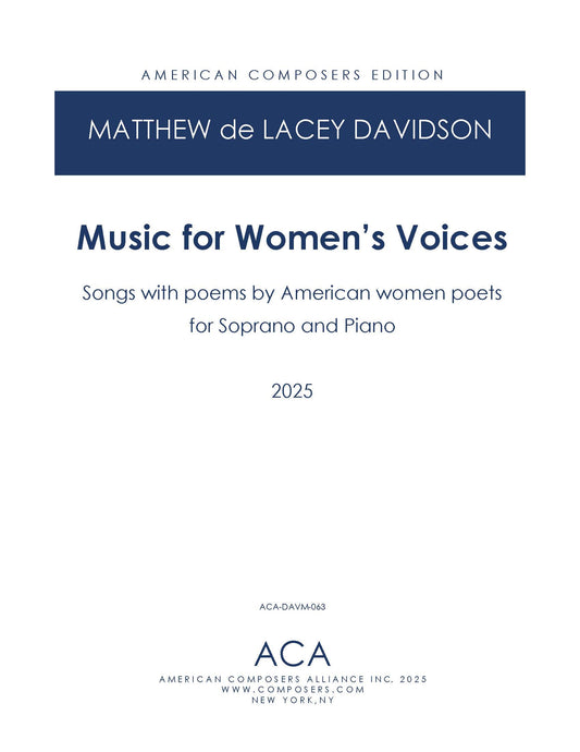 Music for Women's Voices