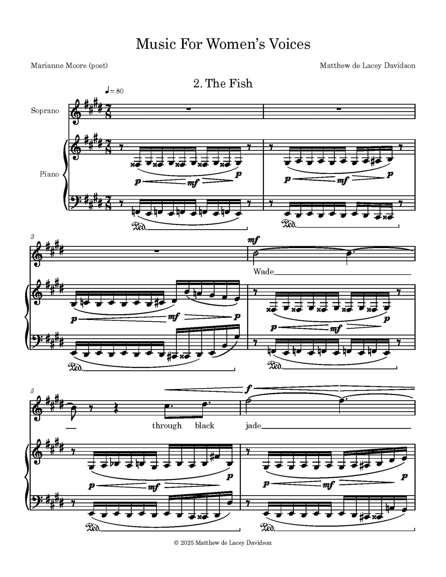 Music for Women's Voices