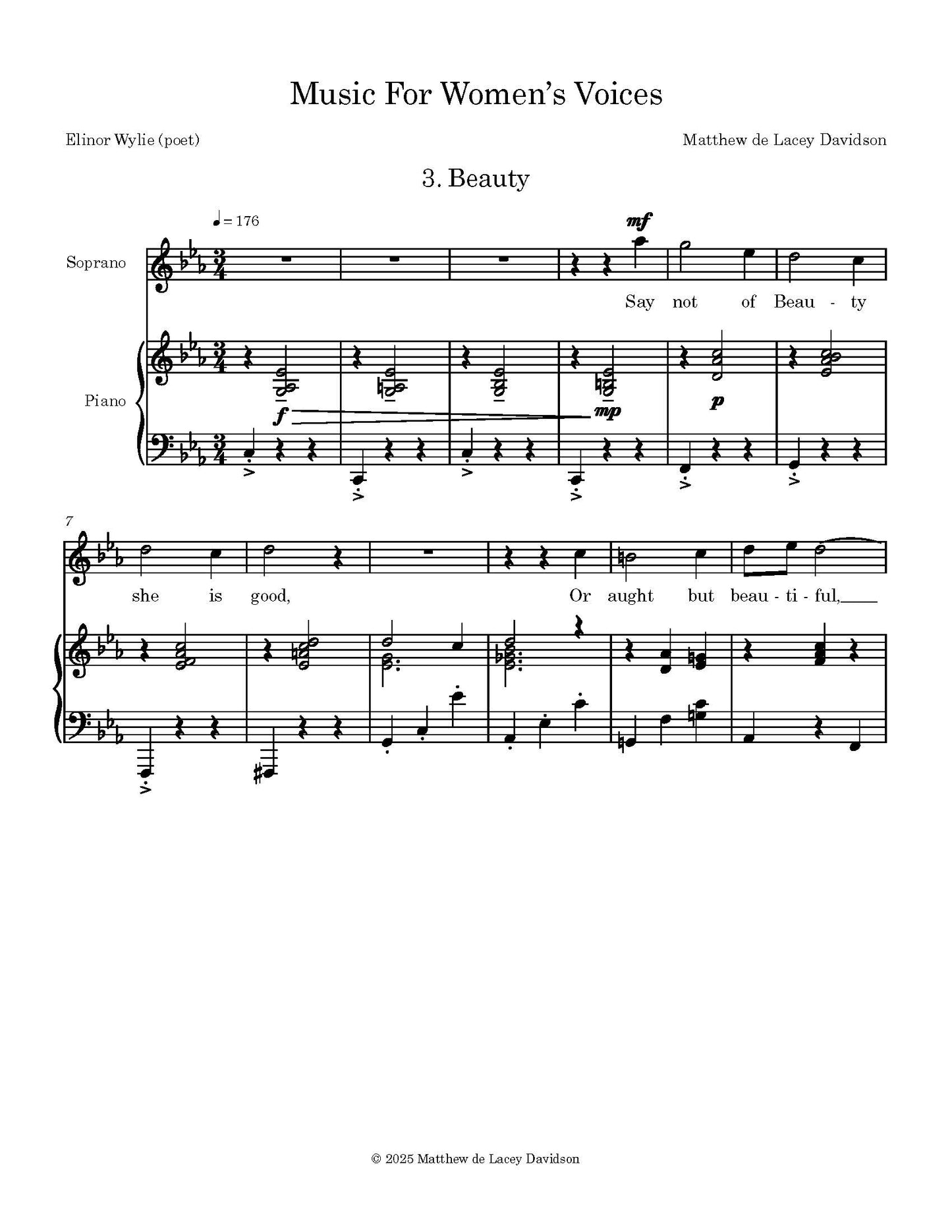 Music for Women's Voices