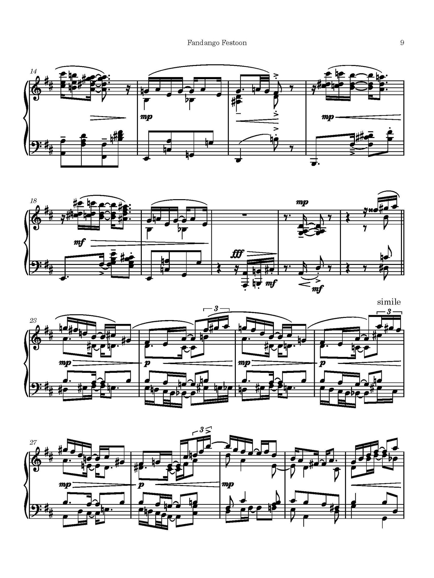 Three Ineffable Rags